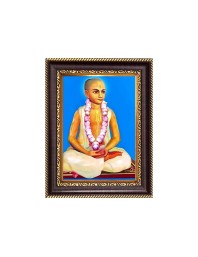 Srila Narottama Das Thakur Digital Print Photo 6.7x8.7 inches - Vibrant Religious Desk And Wall Art for Home , Office and Temple Decor and Gifting.