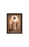 Lord Jesus Christ Digital Print Photo 6.7x8.7 inches - Vibrant Religious Desk And Wall Art for Home , Office and Temple Decor and Gifting.