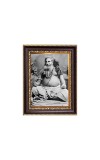 Sri Bijaykrishna Goswami Digital Print Photo 6.7x8.7 inches - Vibrant Religious Desk And Wall Art for Home , Office and Temple Decor and Gifting.