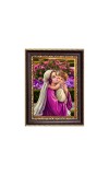Mother Mary and Baby Jesus Digital Print Photo 6.7x8.7 inches - Vibrant Religious Desk And Wall Art for Home , Office and Temple Decor and Gifting.