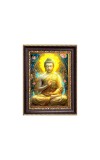 Lord Gautam Buddha Digital Print Photo 6.7x8.7 inches - Vibrant Religious Desk And Wall Art for Home , Office and Temple Decor and Gifting.