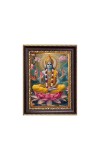 Lord Vishnu Digital Print Photo 6.7x8.7 inches - Vibrant Religious Desk And Wall Art for Home , Office and Temple Decor and Gifting.