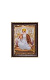 Sri Guru Nanak Dev Ji  Digital Print Photo 6.7x8.7 inches - Vibrant Religious Desk And Wall Art for Home , Office and Temple Decor and Gifting.