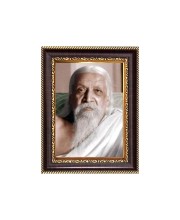 Sri Aurobindo Digital Print Photo 6.7x8.7 inches - Vibrant Religious Desk And Wall Art for Home , Office and Temple Decor and Gifting.