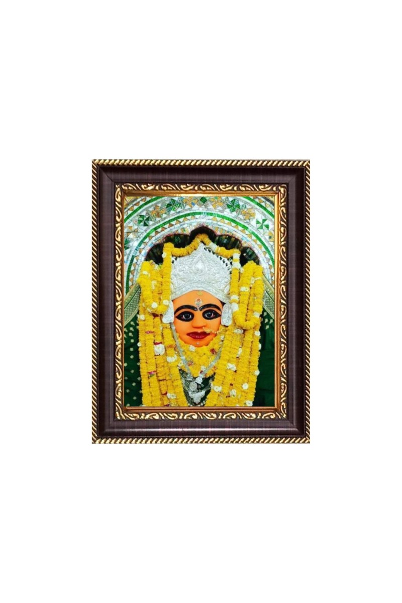 Sri Rajeshwari maa  Digital Print Photo 6.7x8.7 inches - Vibrant Religious Desk And Wall Art for Home , Office and Temple Decor and Gifting.
