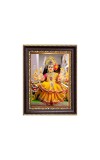 Sri Mata Rani Digital Print Photo 6.7x8.7 inches - Vibrant Religious Desk And Wall Art for Home , Office and Temple Decor and Gifting.