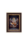 Sri Vishnu Digital Print Photo 6.7x8.7 inches - Vibrant Religious Desk And Wall Art for Home , Office and Temple Decor and Gifting.