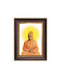 Sri Swami Vivekananda Digital Print Photo 6.7x8.7 inches - Vibrant Religious Desk And Wall Art for Home , Office and Temple Decor and Gifting.