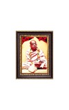 Sri A. C. Bhaktivedanta Swami Prabhupada Digital Print Photo 6.7x8.7 inches - Vibrant Religious Desk And Wall Art for Home , Office and Temple Decor and Gifting.