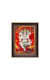 Sri Panchmukhi Hanuman Digital Print Photo 6.7x8.7 inches - Vibrant Religious Desk And Wall Art for Home , Office and Temple Decor and Gifting.