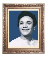 Sri Uttam Kumar Big Photo Frame - 10x14 Inches for Home ,Temple &  Office Decoration