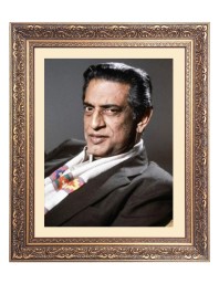 Sri Satyajit Ray Big Photo Frame - 10x14 Inches for Home ,Temple &  Office Decoration