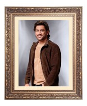 Mahindra Singh Dhoni Big Photo Frame - 10x14 Inches for Home ,Temple &  Office Decoration