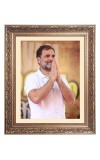 Sri Rahul Gandhi Big Photo Frame - 10x14 Inches for Home ,Temple &  Office Decoration