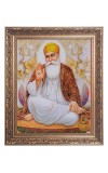 Guru Nanak Big Photo Frame - 10x14 Inches for Home ,Temple &  Office Decoration