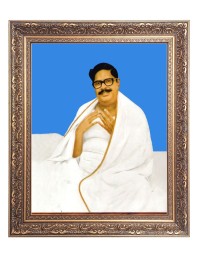 Sri Baroda Big Photo Frame - 10x14 Inches for Home ,Temple &  Office Decoration