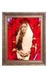Maa Sarada Big Photo Frame - 10x14 Inches for Home ,Temple &  Office Decoration