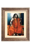 Sri Pranabananda JI Big Photo Frame - 10x14 Inches for Home ,Temple &  Office Decoration