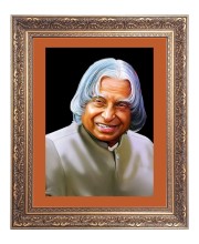 Dr. Abdul Kalam Big Photo Frame - 10x14 Inches for Home ,Temple &  Office Decoration