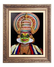 Kathakali Digital Print Big Photo Frame - 10x14 Inches for Home ,Temple &  Office Decoration