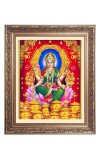 Maa Lakshmi Big Photo Frame - 10x14 Inches for Home ,Temple &  Office Decoration