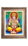 Sri hanuman Big Photo Frame - 10x14 Inches for Home ,Temple &  Office Decoration