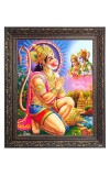 Sri hanuman Big Photo Frame - 10x14 Inches for Home ,Temple &  Office Decoration