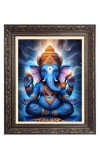 Sri Ganesh Big Photo Frame - 10x14 Inches for Home ,Temple &  Office Decoration