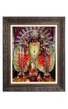 Dakshineswar Kali Big Photo Frame - 10x14 Inches for Home ,Temple &  Office Decoration