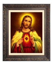 jesus christ Big Photo Frame - 10x14 Inches for Home ,Temple &  Office Decoration