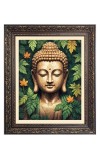 Sri Gautam Buddha Big Photo Frame - 10x14 Inches for Home ,Temple &  Office Decoration