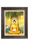 Sri Gautam Buddha Big Photo Frame - 10x14 Inches for Home ,Temple &  Office Decoration