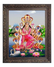 Maa Manasha Big Photo Frame - 10x14 Inches for Home ,Temple &  Office Decoration