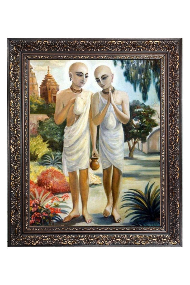Srila Rupa Gosvami Big Photo Frame - 10x14 Inches for Home ,Temple &  Office Decoration