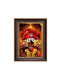 Jay Jagannath Swami Digital Print Photo 6.7x8.7 inches  (I24) - Vibrant Religious Wall Art for Home or Office Decor.