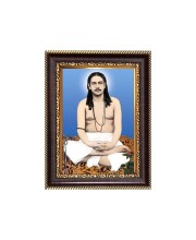 Nigamananda Paramahansa Digital Print Photo 6.7x8.7 inches  (I24) - Vibrant Religious Wall Art for Home or Office Decor.
