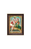 Sri  Radha And Sri Krishna Digital Print Photo 6.7x8.7 inches  (I24) - Vibrant Religious Wall Art for Home or Office Decor.