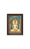 Sri Mahavir Digital Print Photo 6.7x8.7 inches  (I24) - Vibrant Religious Wall Art for Home or Office Decor.