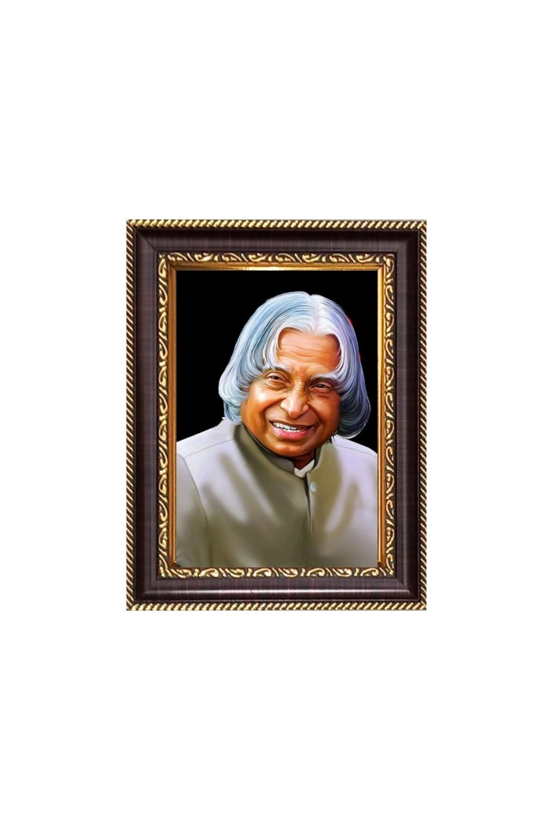 Doctor Abdul Kalam Digital Print Photo 6.7x8.7 inches  (I24) - Vibrant Religious Wall Art for Home or Office Decor.