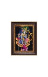 Sri Krishna Digital Print Photo 6.7x8.7 inches  (I24) - Vibrant Religious Wall Art for Home or Office Decor.