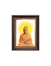 Swami Vibekananda Digital Print Photo 6.7x8.7 inches  (I24) - Vibrant Religious Wall Art for Home or Office Decor.