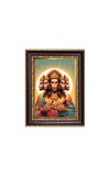 Sri hanumaniji Digital Print Photo 6.7x8.7 inches  (I24) - Vibrant Religious Wall Art for Home or Office Decor.