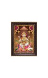 Maa Swaraswati Digital Print Photo 6.7x8.7 inches  (I24) - Vibrant Religious Wall Art for Home or Office Decor.