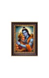 Sri Hanumanj Ji with Sri Ram Digital Print Photo 6.7x8.7 inches  (I24) - Vibrant Religious Wall Art for Home or Office Decor.