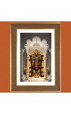 Lord Balaji Photo Frame 10x14 Inches-Brown Wooden Frame for Home , Office & Temple Decoration and Gifting Lord Balaji Photo Frame 10x14 Inches-Brown Wooden Frame for Home , Office & Temple Decoration and Gifting