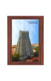 Tiruchendur Murugan Temple Photo - Brown Color Frame, 10x14 Inch | Premium Quality Print | Perfect for Home and Office Wall Decoration Tiruchendur Murugan Temple Photo - Brown Color Frame, 10x14 Inch | Premium Quality Print | Perfect for Home and Office Wall Decoration