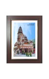 Jatoli Shiva Temple Photo Photo - Brown Color Frame, 10x14 Inch | Premium Quality Print |  Perfect for Home and Office Wall Decoration