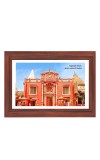 Raghunath Temple Photo - Brown Color Frame, 10x14 Inch | Premium Quality Print |  Perfect for Home and Office Wall Decoration