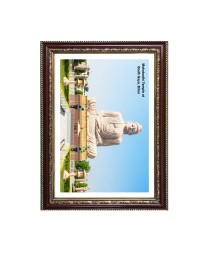 Mahabodhi Temple at Bodh Gaya , Bihar  Photo Frame, {size} Inches Beautiful Framed Wall Art of Mahabodhi Temple at Bodh Gaya , Bihar  Photo Frame, 10x14 Inches Beautiful Framed Wall Art of Mahabodhi Temple at Bodh Gaya , Bihar  Photo Frame, {size} In