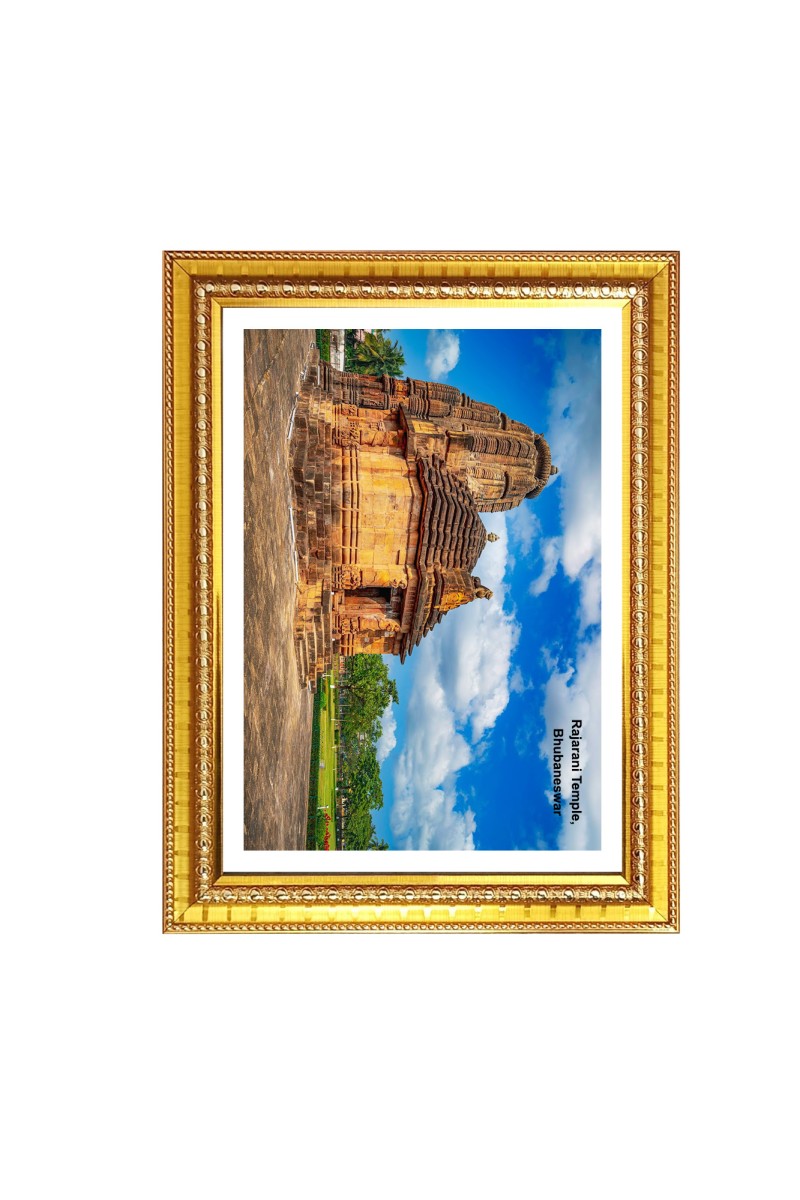 Rajarani Temple, Bhubaneswar Photo Frame, {size} Inches Beautiful Framed Wall Art of Rajarani Temple, Bhubaneswar Photo Frame, 10x14 Inches Beautiful Framed Wall Art of Rajarani Temple, Bhubaneswar Photo Frame, {size} Inches Beautiful Framed Wall Art
